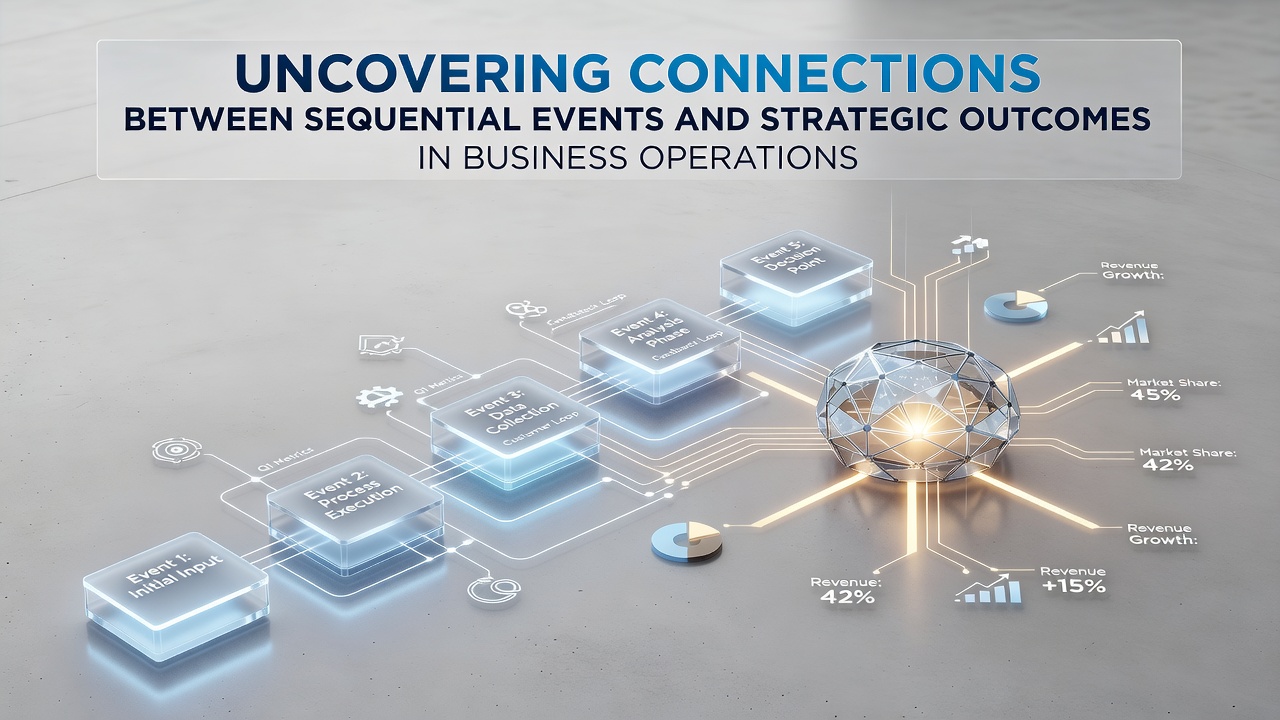 Uncovering Connections Between Sequential Events and Strategic Outcomes in Business Operations